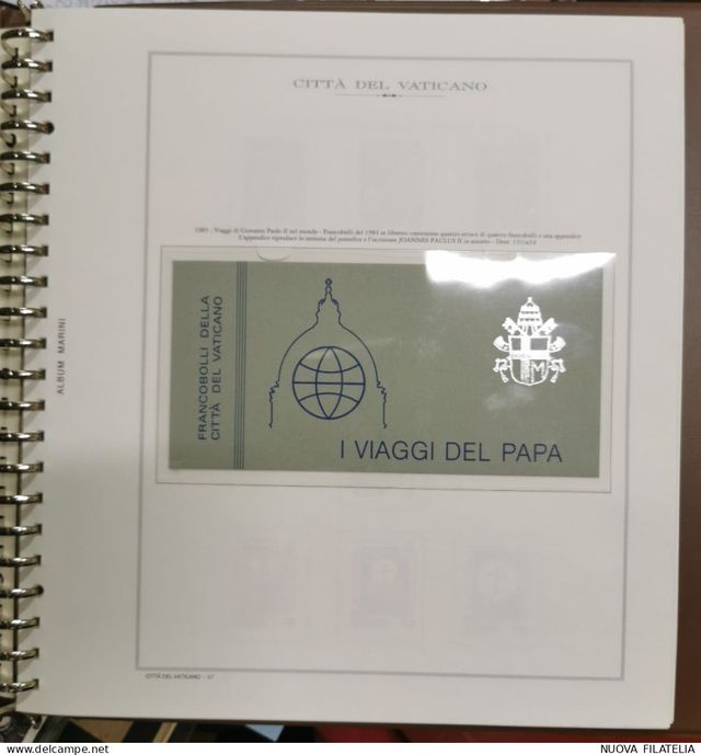 Album Francobolli Vaticano 1985-1995