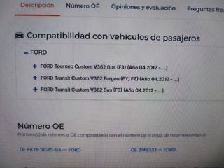 Amortiguadores Ford Tourneo Delanteros
