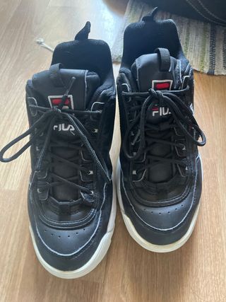 Zapatillas Fila Disruptor II negras talla 40