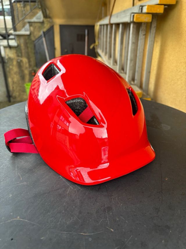 Casco bici B'Twin KH500 rosso