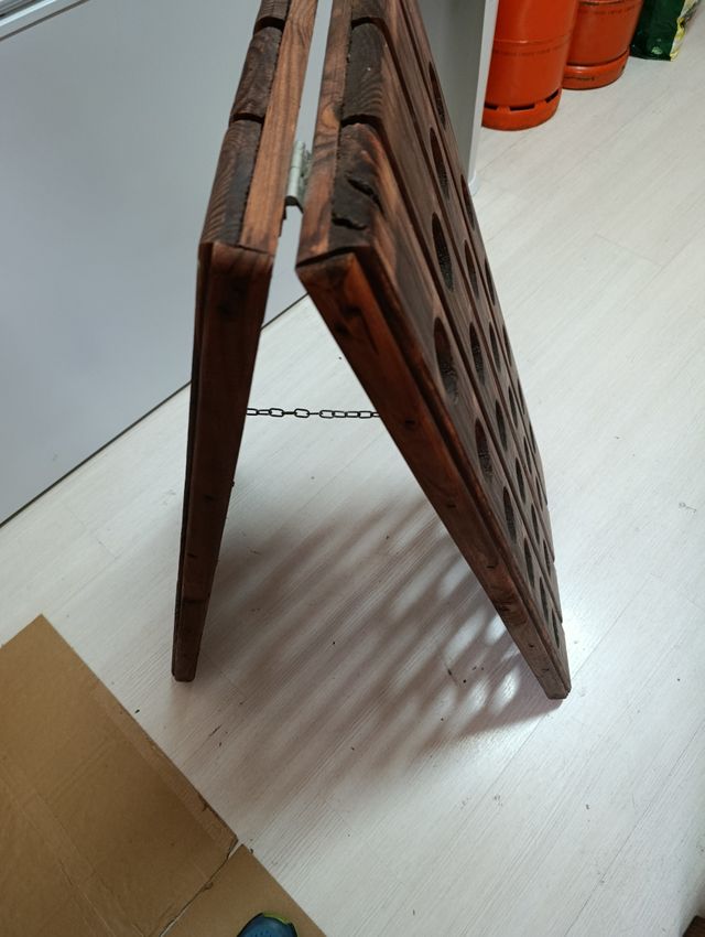 Botellero madera plegable - 48  botellas