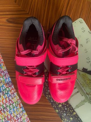 Reebok Halterofilia - Zapatillas rosa y negras