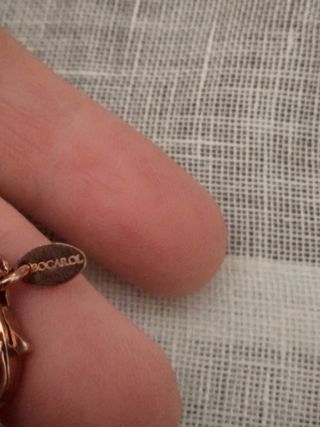 Bracciale Bocarol bronzo rosa - Pietre rosa