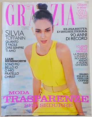 14 riviste Grazia - Amica - Icon - altro (4.5 kg)