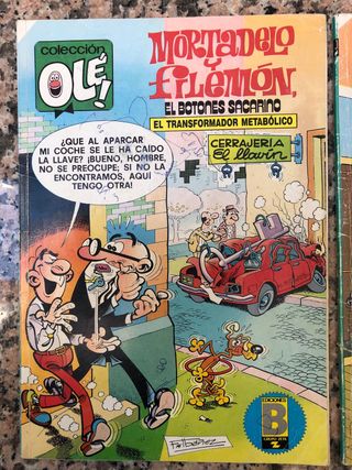 Lote dos tebeos Mortadelo y Filemon