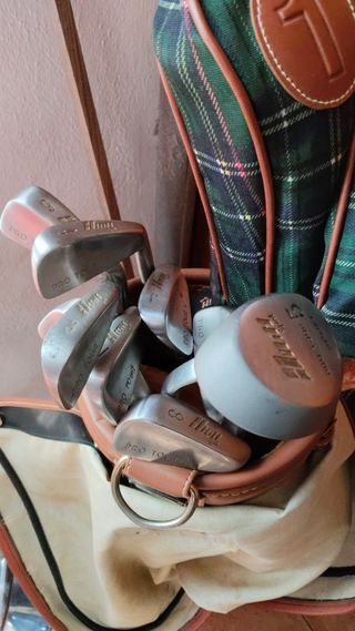 Juego palos golf 