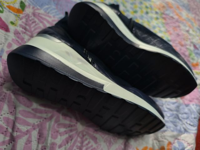 Botines azul marino antelina