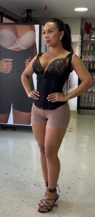 Chaleco faja cintura avispa