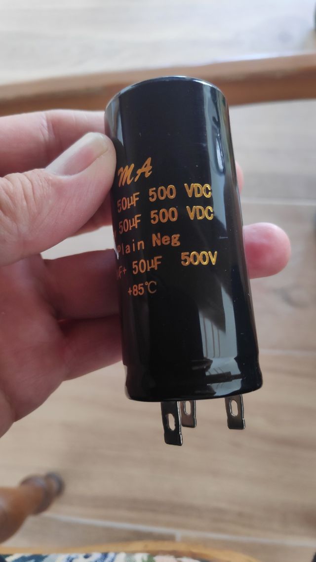Condensador 50µF 500V - MA