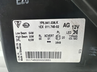 Faros LED Matrix Porsche Cayenne 92A 7P5 Facelift