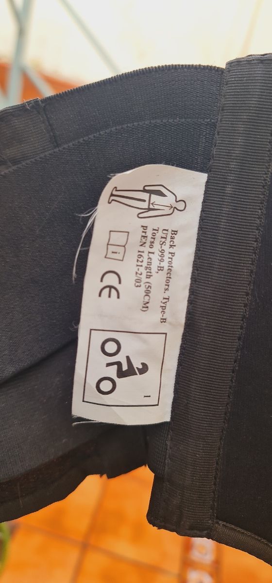 Espaldera moto, esquí, snowboard Utika Pro Biker's