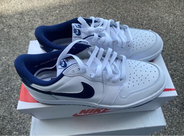 Nike Jordan 1 Low '85 - Bianco/Blu - 43