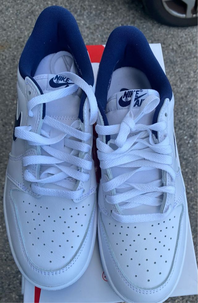 Nike Jordan 1 Low '85 - Bianco/Blu - 43
