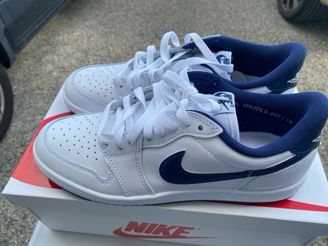 Nike Jordan 1 Low '85 - Bianco/Blu - 43