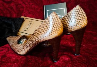 Zapatos Gucci de tacón - Marrón