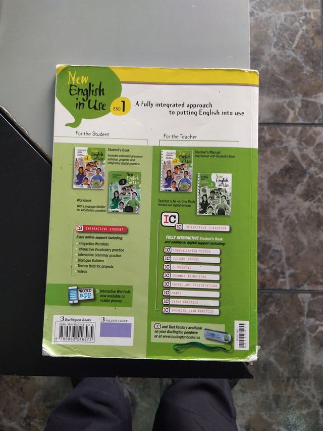 New English in Use ESO 1 Student's Book