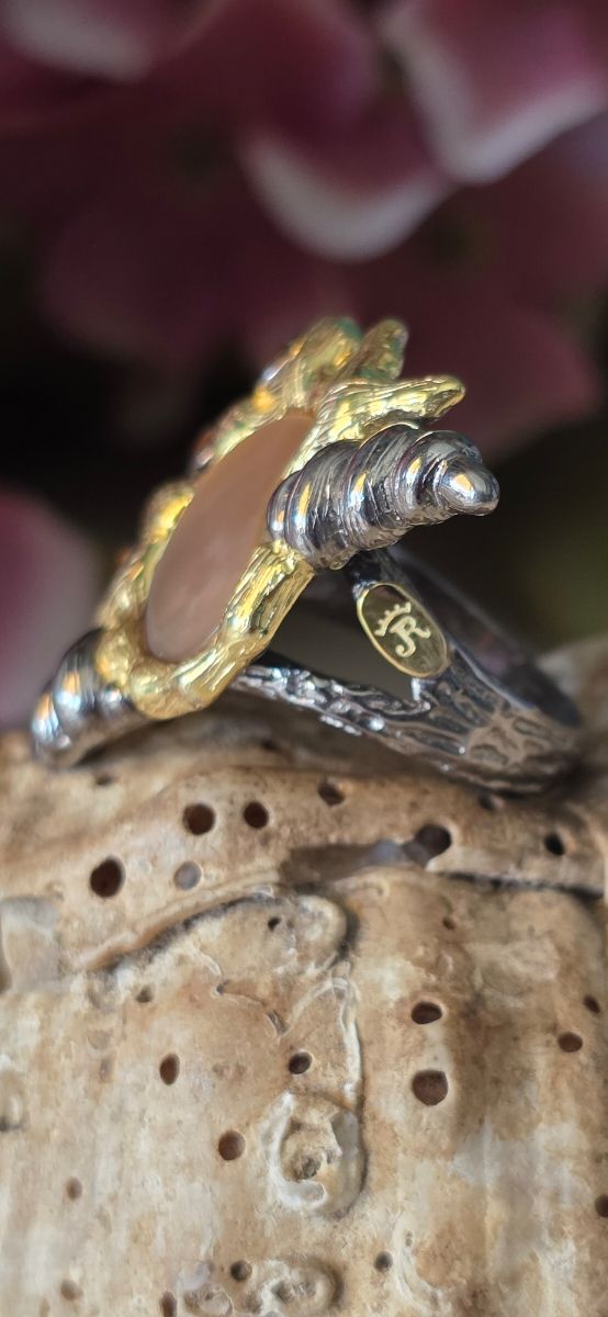 Anillo colección caracola joya de autor 