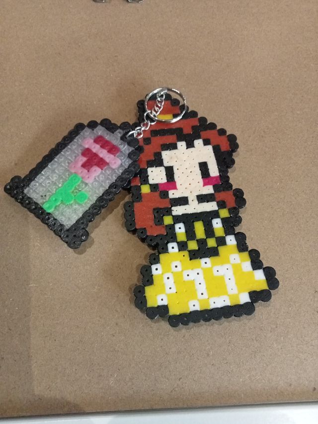 Llavero Bella Hama Beads