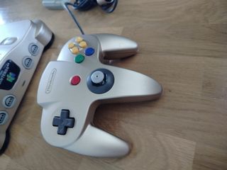 Nintendo 64 (Japón) - Edición Oro+ Mario tenis