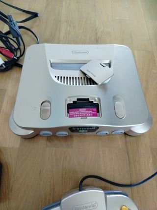 Nintendo 64 (Japón) - Edición Oro+ Mario tenis