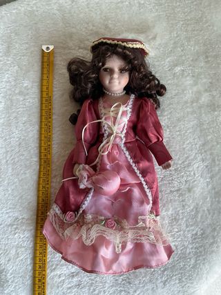 3 Bambole Ceramica Vintage