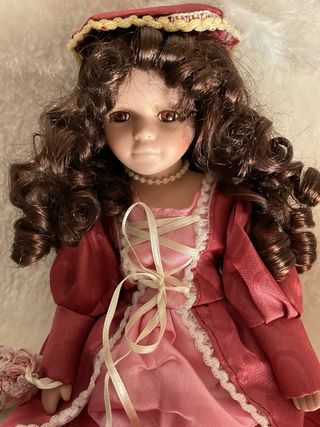 3 Bambole Ceramica Vintage