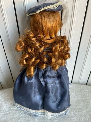 3 Bambole Ceramica Vintage