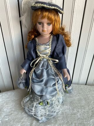 3 Bambole Ceramica Vintage