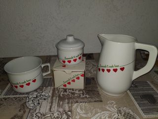 Ceramiche Granarolo vintage: brocca, mug, zuccheri