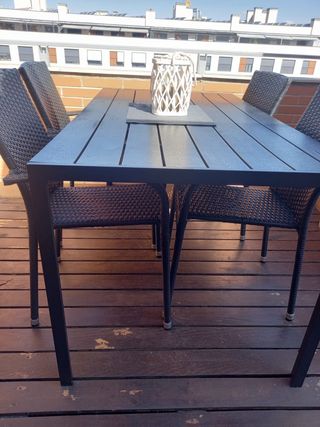 Conjunto jardín 2 sillas+mesa