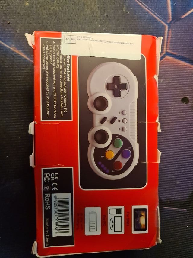 Mando inalámbrico retro (Switch/PC)