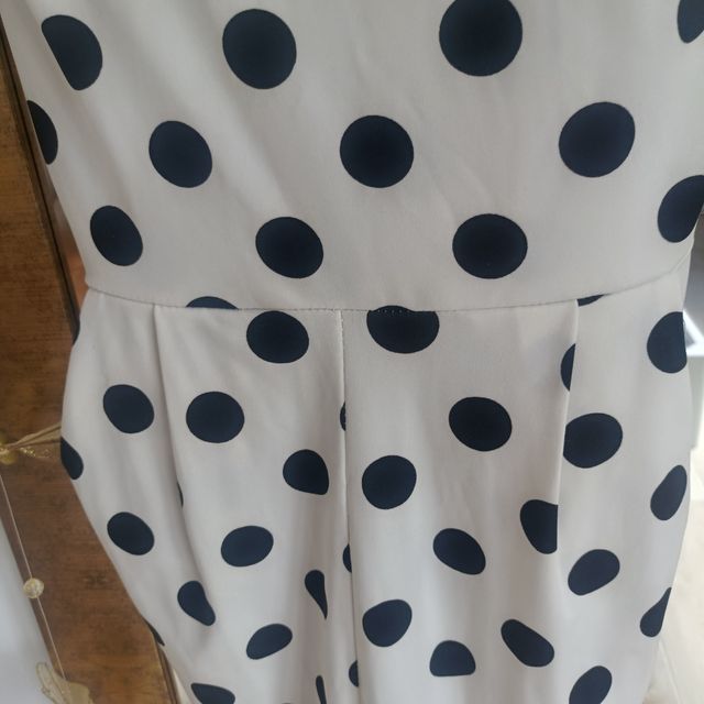 Mono lunares blanco y negro - Talla única