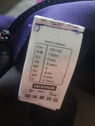 Traje neopreno OLAIAN 1.5mm