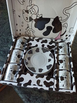 Juego café de porcelana