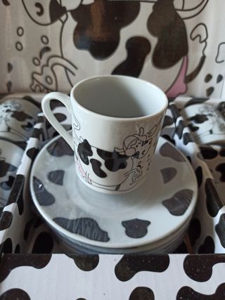 Juego café de porcelana