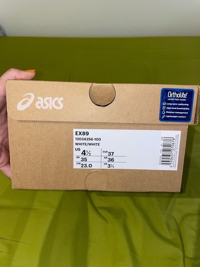 Asics EX89 blancas multicolor