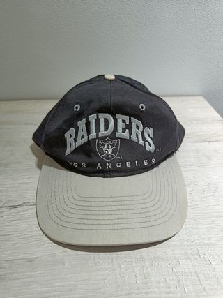 Gorra LA Raiders negra y beige