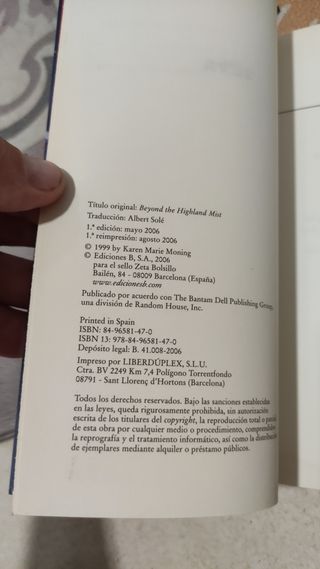 NIEBLAS DE LA HIGHLAND