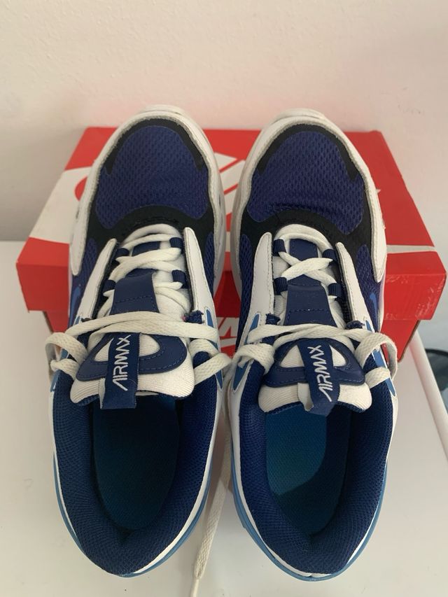 Nike Air Max Bolt - Scarpe Blu e Bianche