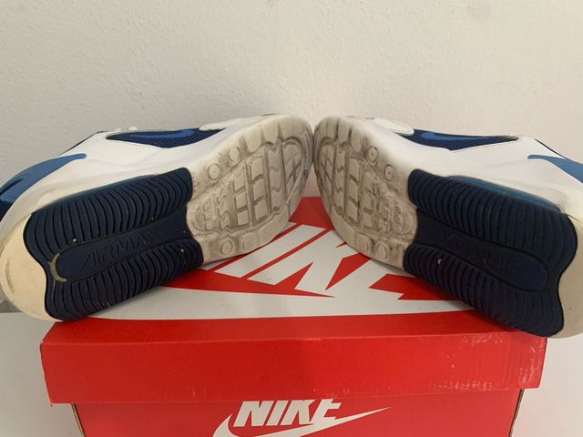 Nike Air Max Bolt - Scarpe Blu e Bianche