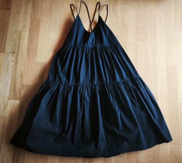 Vestido negro Zara - XL