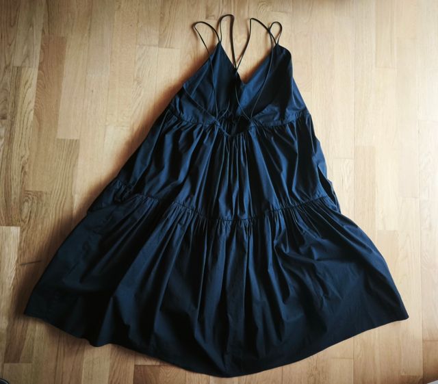 Vestido negro Zara - XL