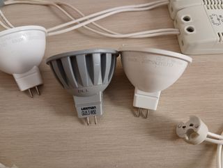 Transformadores LED + Bombillas GU 5.3