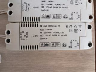 Transformadores LED + Bombillas GU 5.3