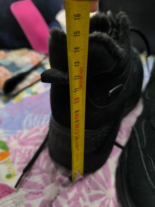 Botines Invierno Negro Talla 37