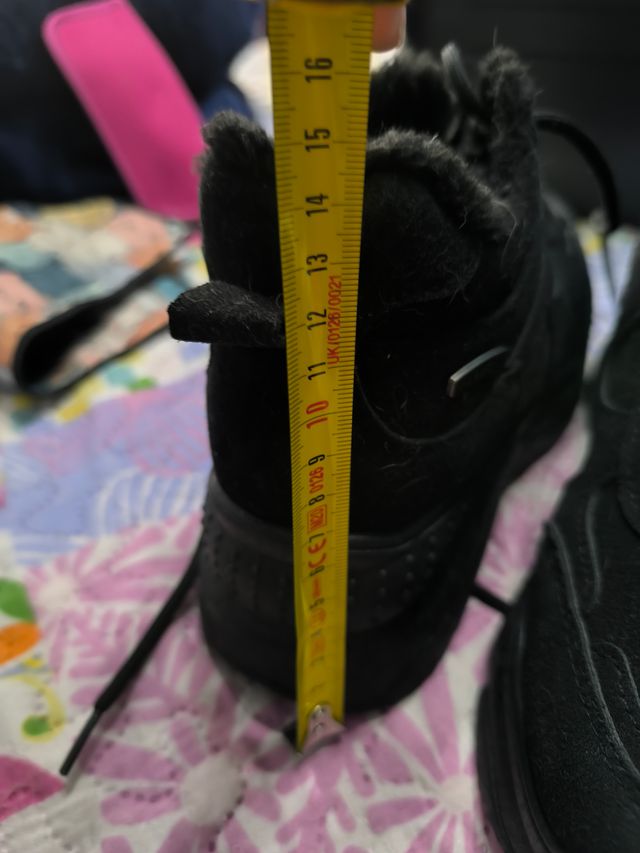 Botines Invierno Negro Talla 37