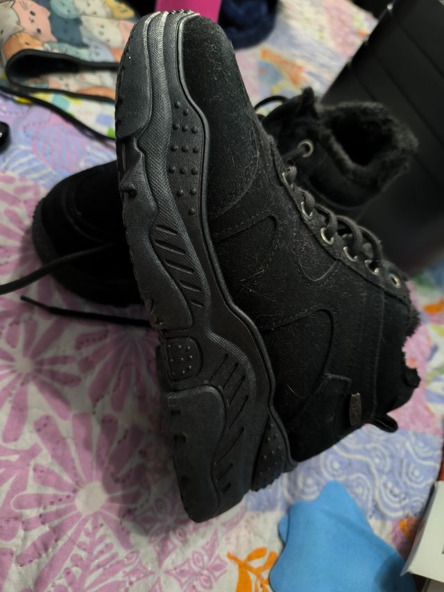 Botines Invierno Negro Talla 37