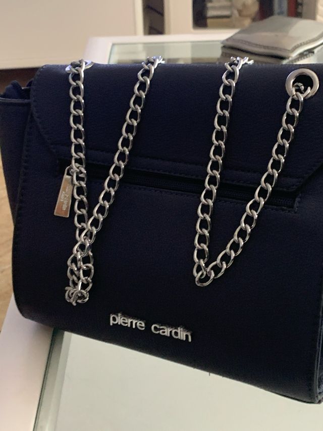 Bolso Pierre Cardin azul