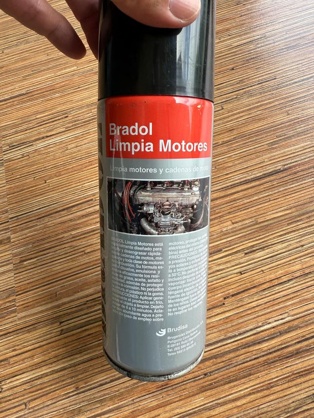 Bradol Limpa Motores e Correntes - 400ml