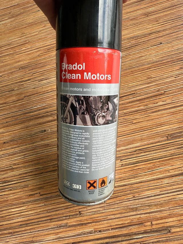 Bradol Limpa Motores e Correntes - 400ml